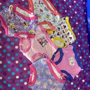 Little girls 2T training underwear